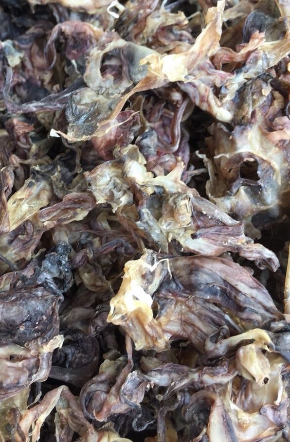 DRIED BLACK SQUID HEAD 